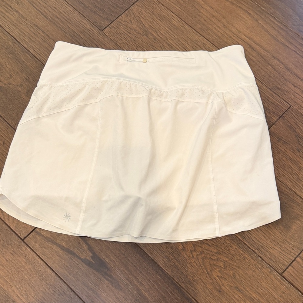 Athleta Run With It Skort White Size Small C18-008 - Picture 5 of 6